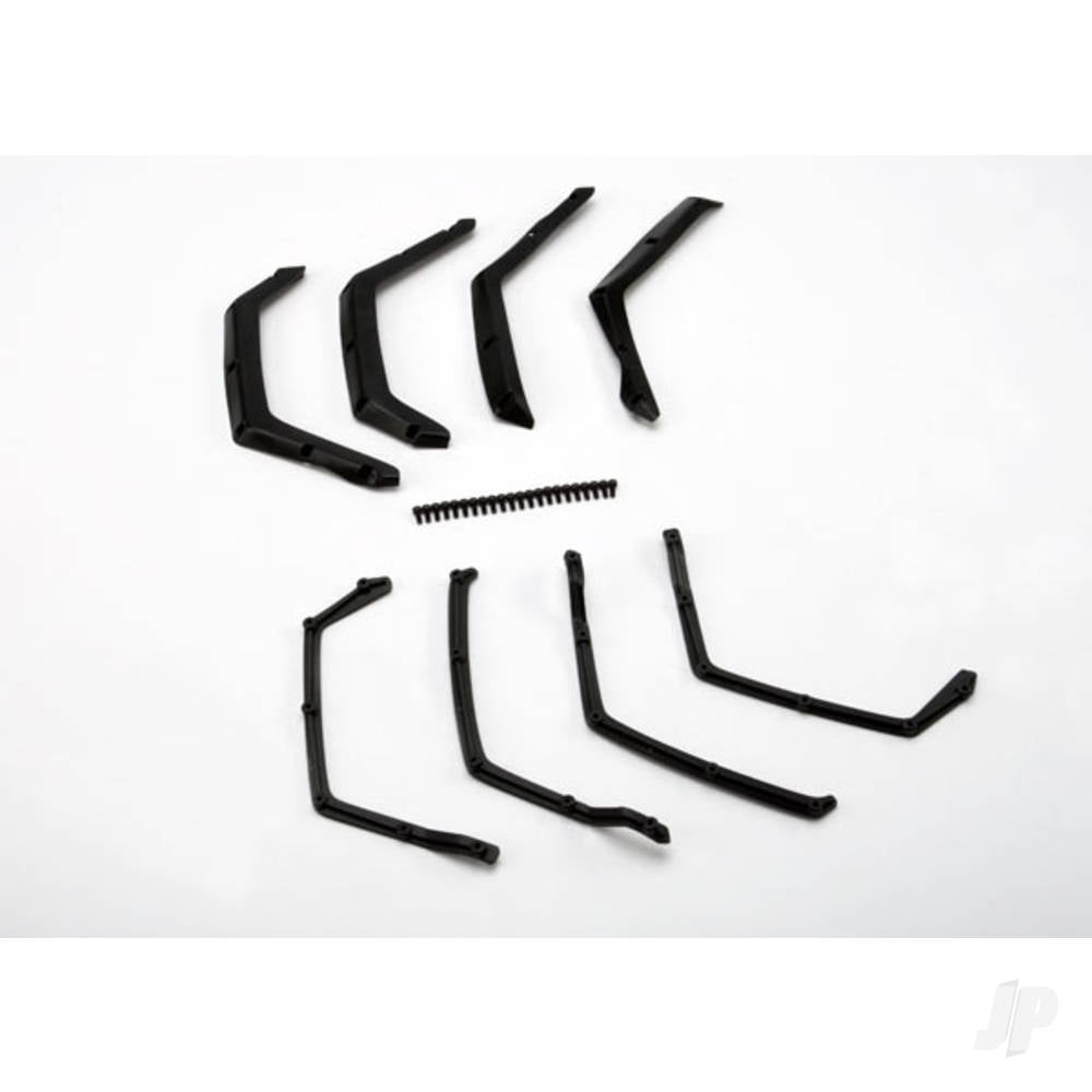 Traxxas Fender flairs, Front & Rear (4 pcs) / fender flair retainers, Front & Rear (4 pcs) / 2.5x6mm CS (22) TRX5617