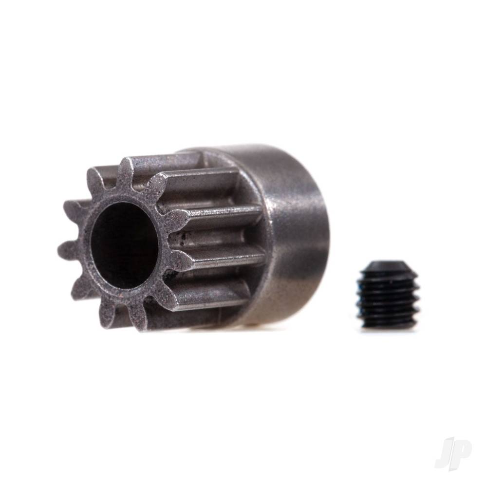 Traxxas Gear, 11-T Pinion (0.8 Metric Pitch, Compatible with 32-Pitch) (Fits 5mm Shaft) / Set Screw TRX5641