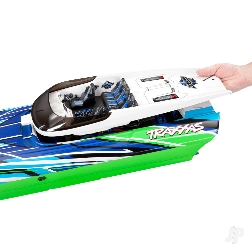 Traxxas DCB M41 Widebody 1:10 40in Brushless Electric Catamaran Race Boat, - TRX57046-4-GRNR