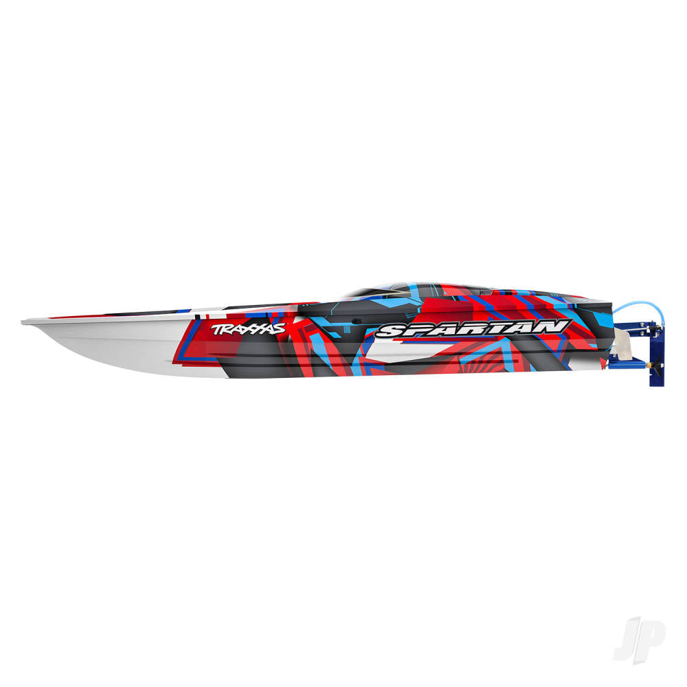 Traxxas Spartan VXL 1:10 36in Electric Brushless Race Boat, Red - TRX57076-4-REDR