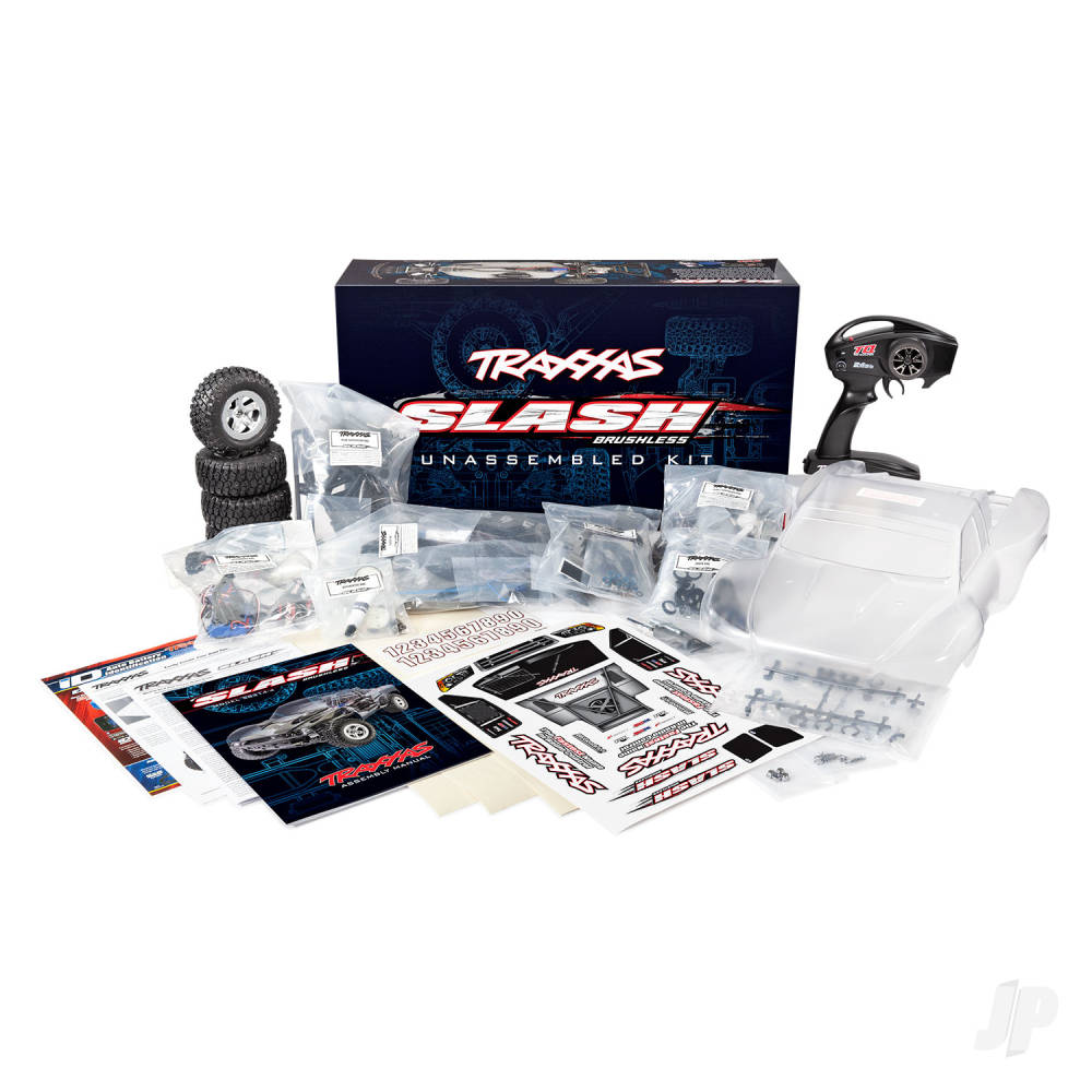 Traxxas Slash HD BL-2S 1:10 2WD Unassembled Kit Short Course Truck (TRX58314-4-R5)