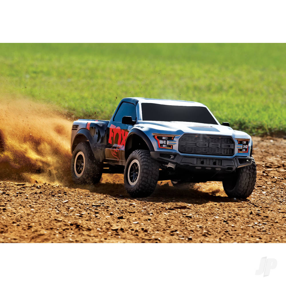 Traxxas Ford F-150 Raptor HD BL-2S 1:10 2WD RTR Truck, FOX (+ TQ 2-ch, BL-2S, 3300kV) TRX58394-4-FOX