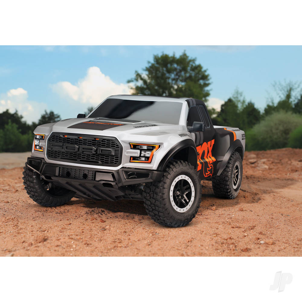 Traxxas Ford F-150 Raptor HD BL-2S 1:10 2WD RTR Truck, FOX (+ TQ 2-ch, BL-2S, 3300kV) TRX58394-4-FOX