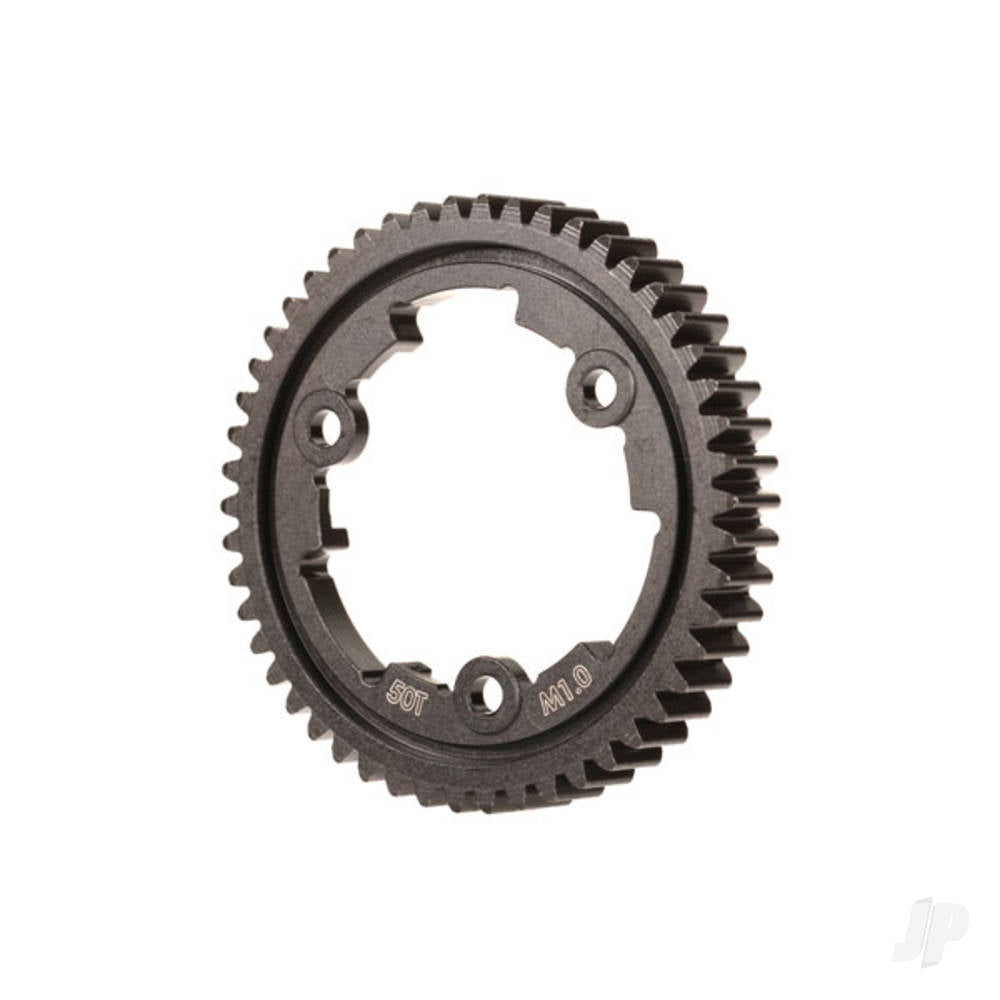 Traxxas Spur gear, 50-tooth, steel (wide face, 1.0 metric pitch) TRX6443
