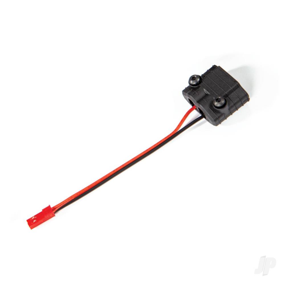 Traxxas Connector, power tap (with cable)/ 2.6x8 BCS (2) (use #6549 power tap for telemetry voltage) TRX6541X