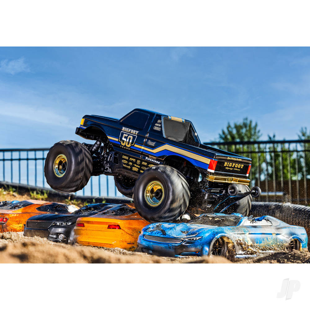 Traxxas 50th Anniversary Bigfoot Black and Gold HD BL-2S (67134-1)