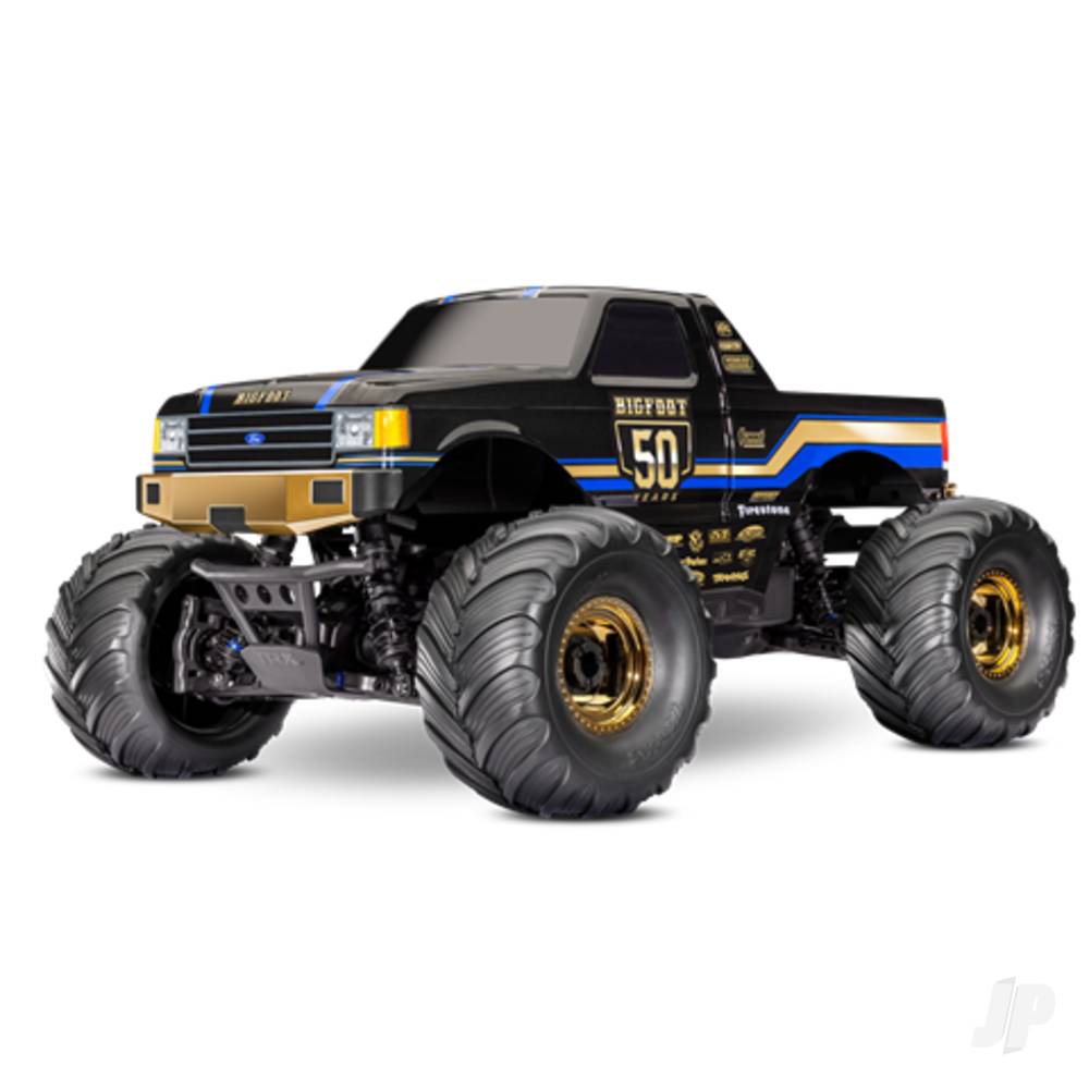 Traxxas 50th Anniversary Bigfoot Black and Gold HD BL-2S (67134-1)