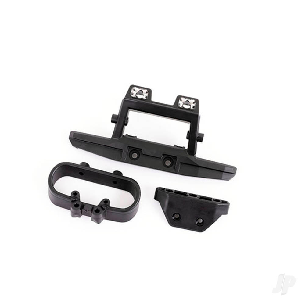 Traxxas Bumper, rear / bumper mount (fits 4WD Rustler) (for LED light kit installation) TRX6737X