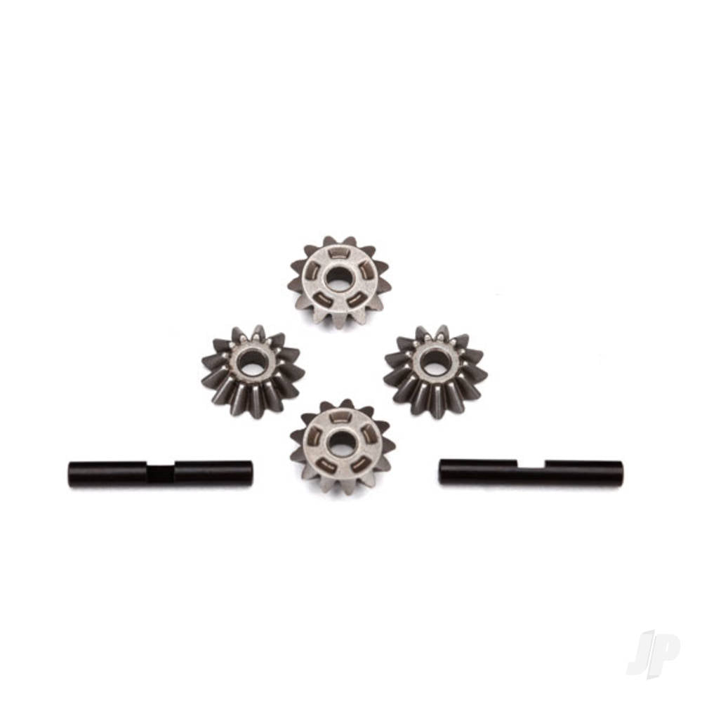 Traxxas Gear Set, Center Differential (output gears (2 pcs) / spider gears (4 pcs) / spider gear shaft (2 pcs)) TRX6783