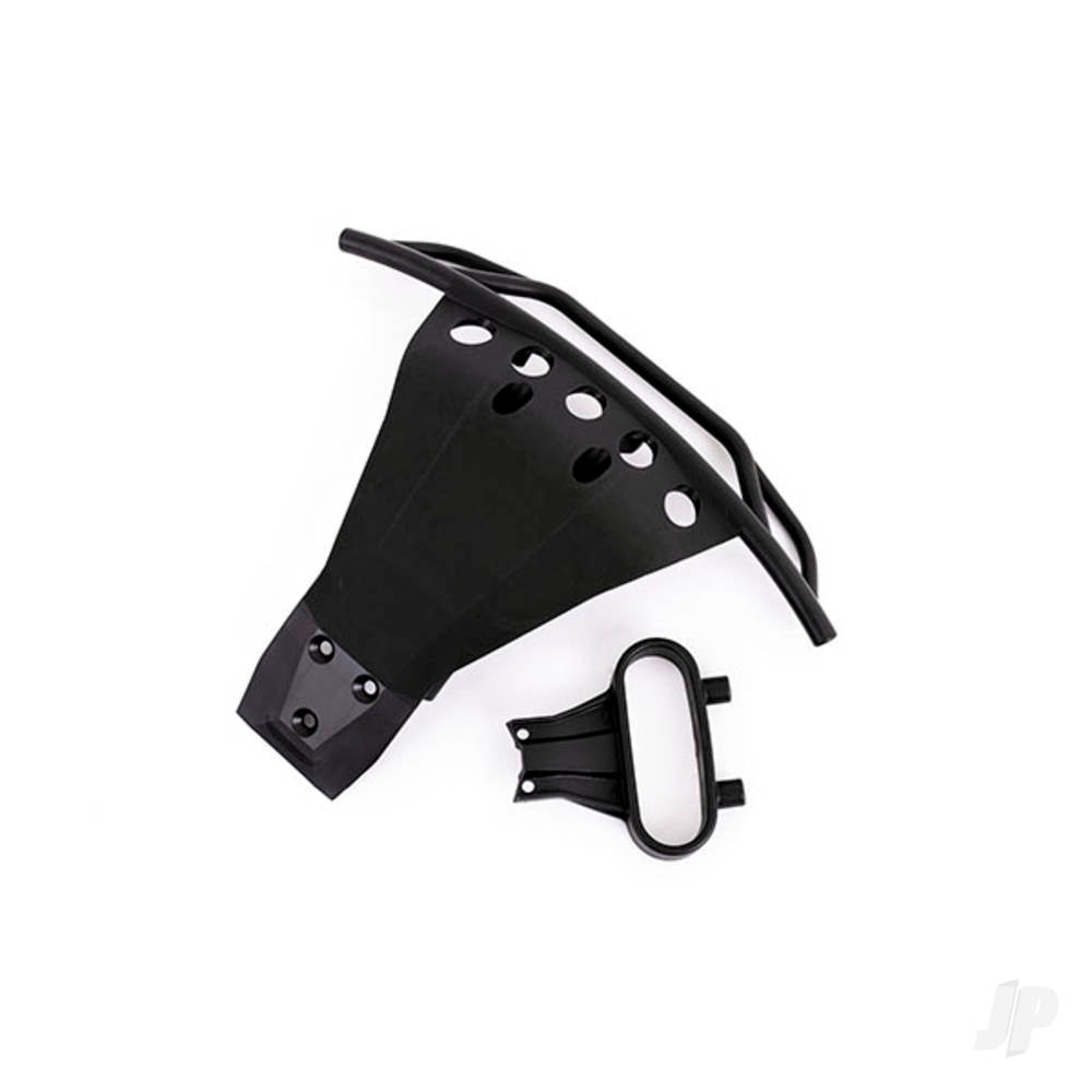Traxxas Bumper, front / bumper support (fits 4WD Slash) (for LED light kit installation) TRX6835X