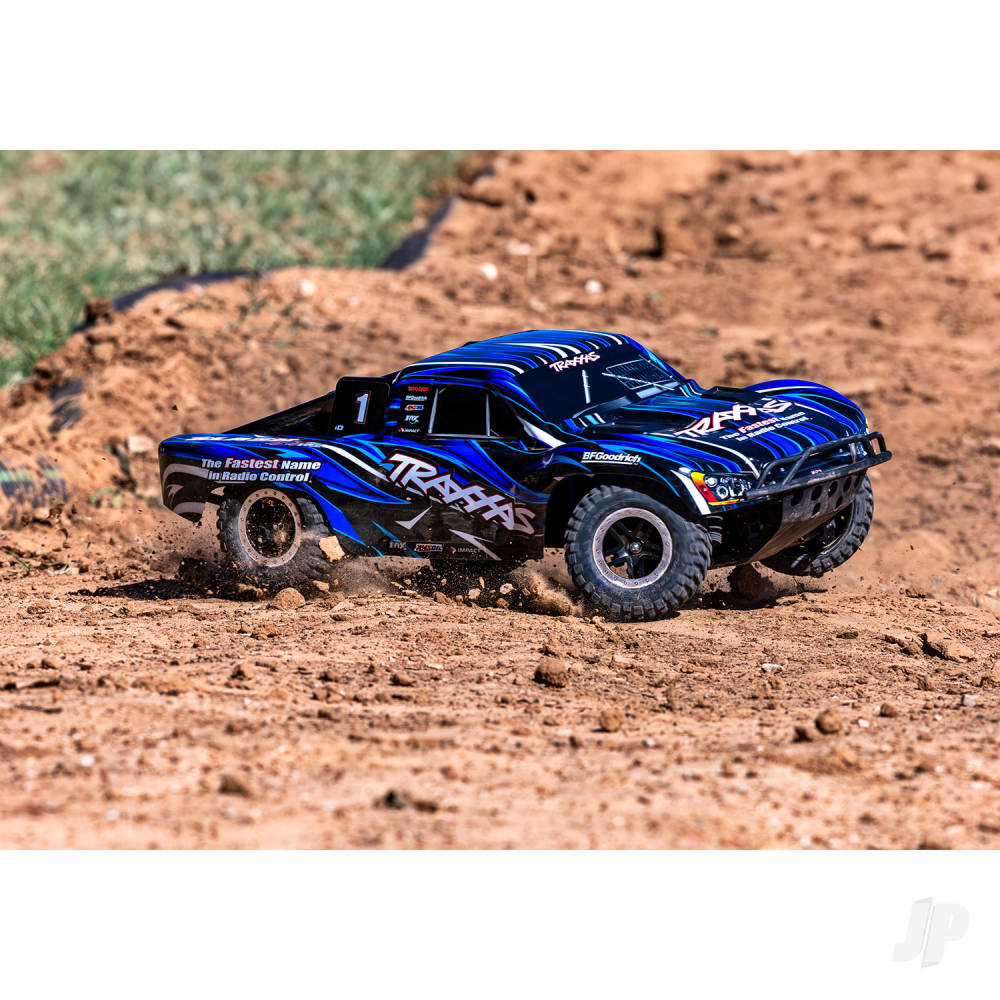 Traxxas Slash VXL 1:10 4X4 RTR Short Course Truck, Blue (TRX68386-4-BLUE)