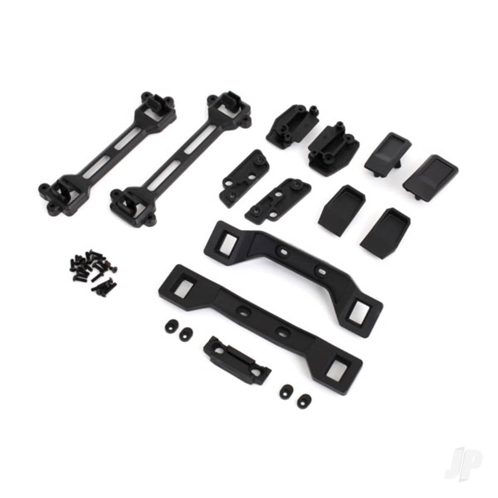Traxxas Body conversion kit, Slash 4X4 (includes front & rear body mounts, latches, hardware) (for clipless mounting) TRX6928