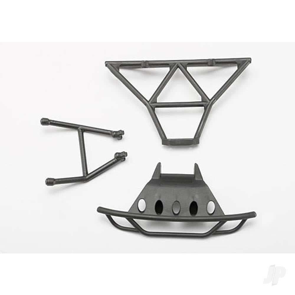 Traxxas Bumpers, Front (1pc) / Rear (1pc) / 2.5x14mm CS (2 pcs) (1:16 Slash) TRX7035