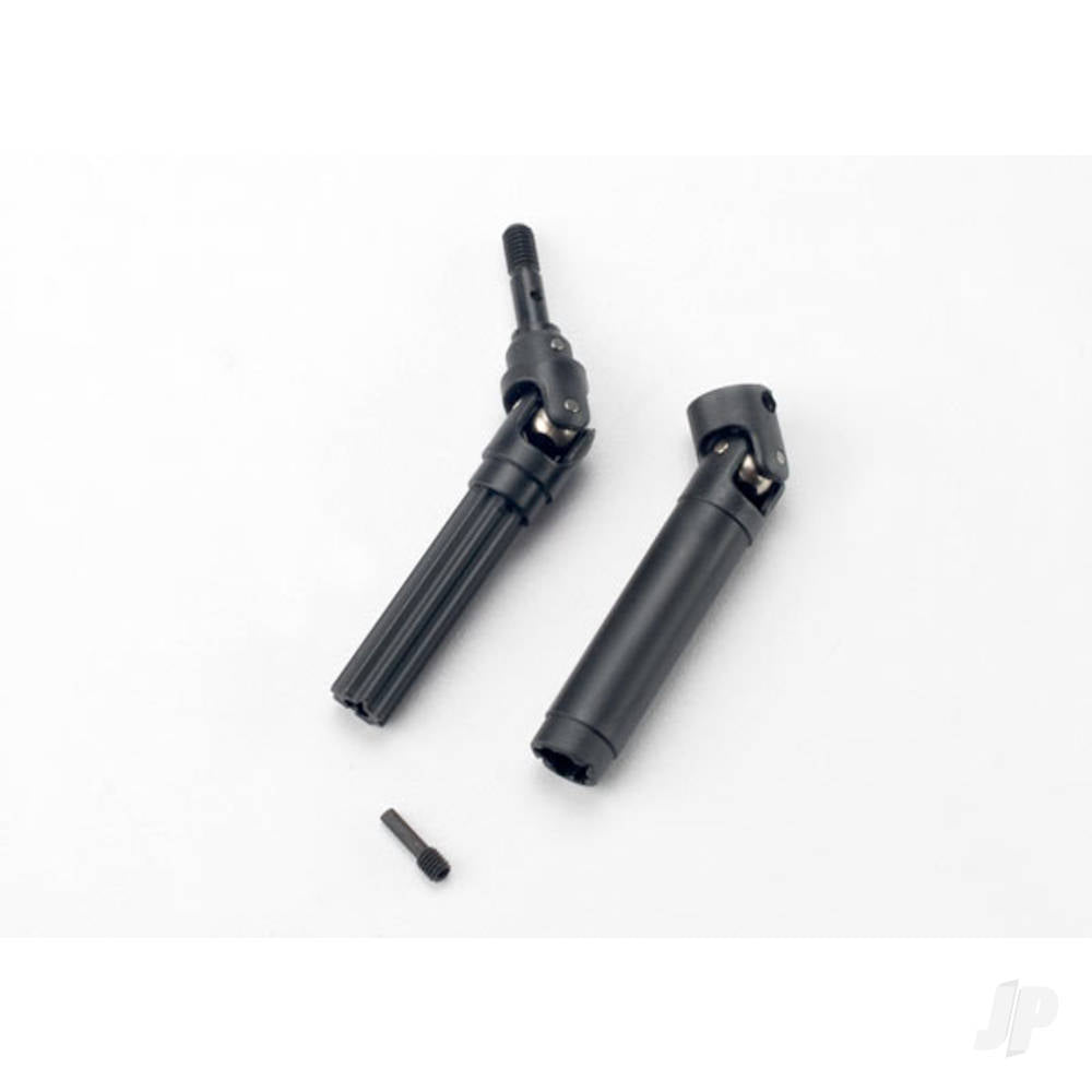 Traxxas Driveshaft assembly (1pc) left or right (fully assembled, ready to install) / 3x10mm screw pin (1pc) TRX7151