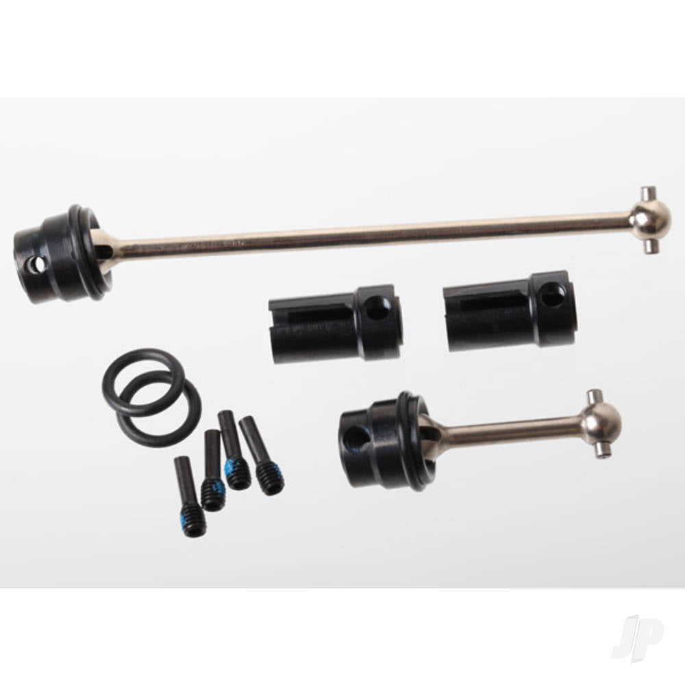 Traxxas Driveshafts, Center (Steel constant-velocity) Front (1pc), Rear (1pc) (fully assembled) TRX7250R