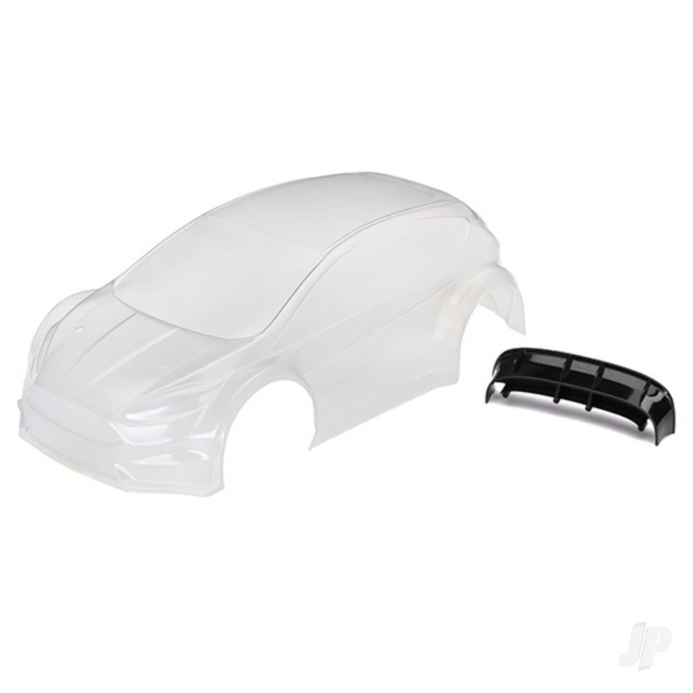 Traxxas Body, Ford Fiesta ST Rally (clear, requires painting) TRX7412