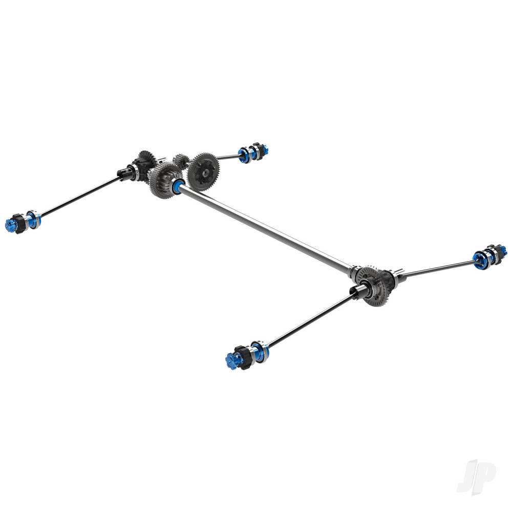 Traxxas X-Maxx Belted 1:6 8S 4WD Electric Monster Truck, Blue (TRX77096-4-BLUE)