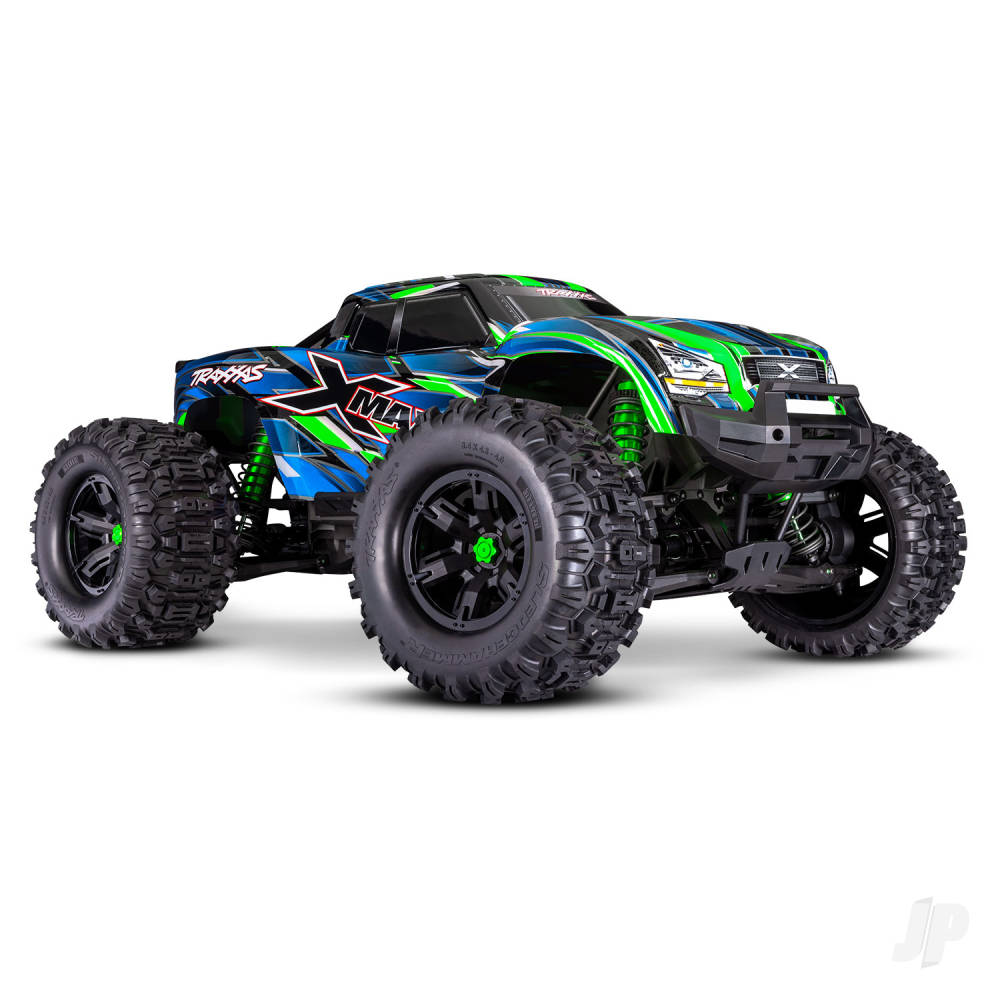 Traxxas X-Maxx Belted 1:6 8S 4WD Electric Monster Truck, Green (TRX77096-4-GRN)
