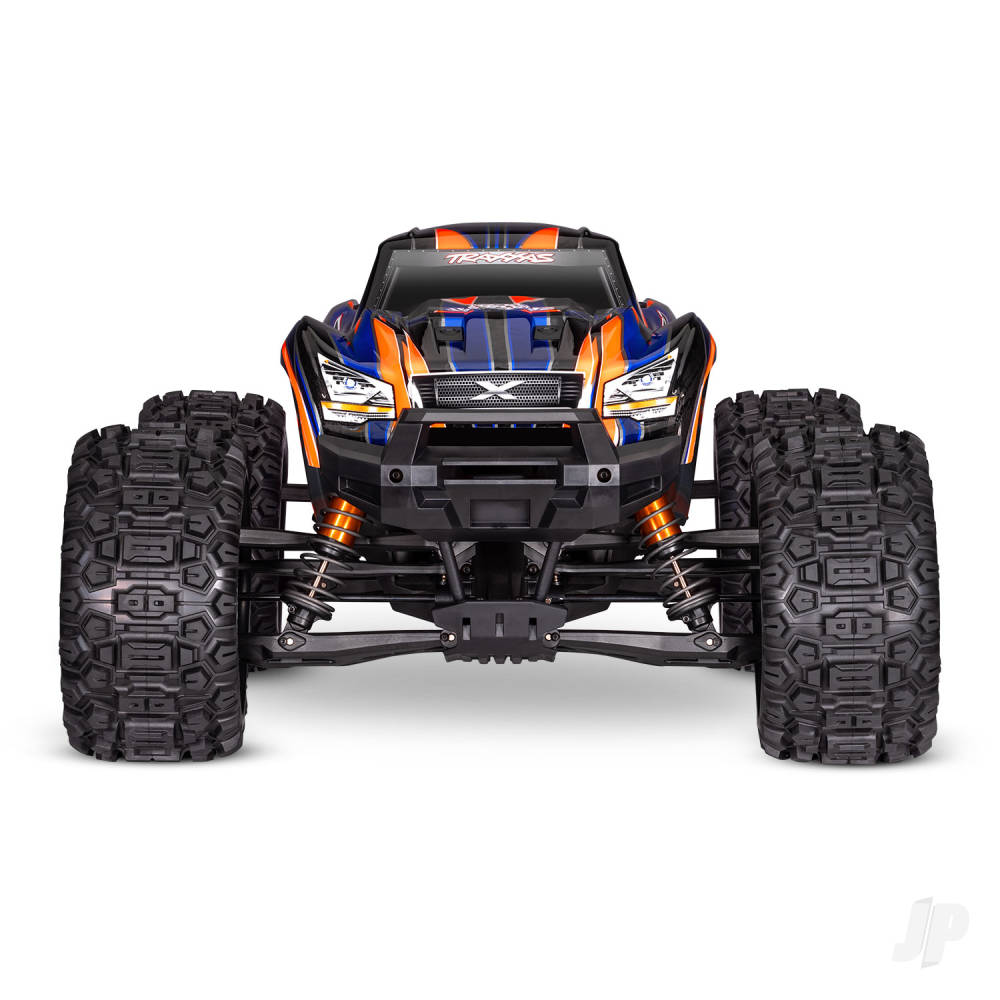 Traxxas X-Maxx Belted 1:6 8S 4WD Electric Monster Truck, Orange (TRX77096-4-ORNG)