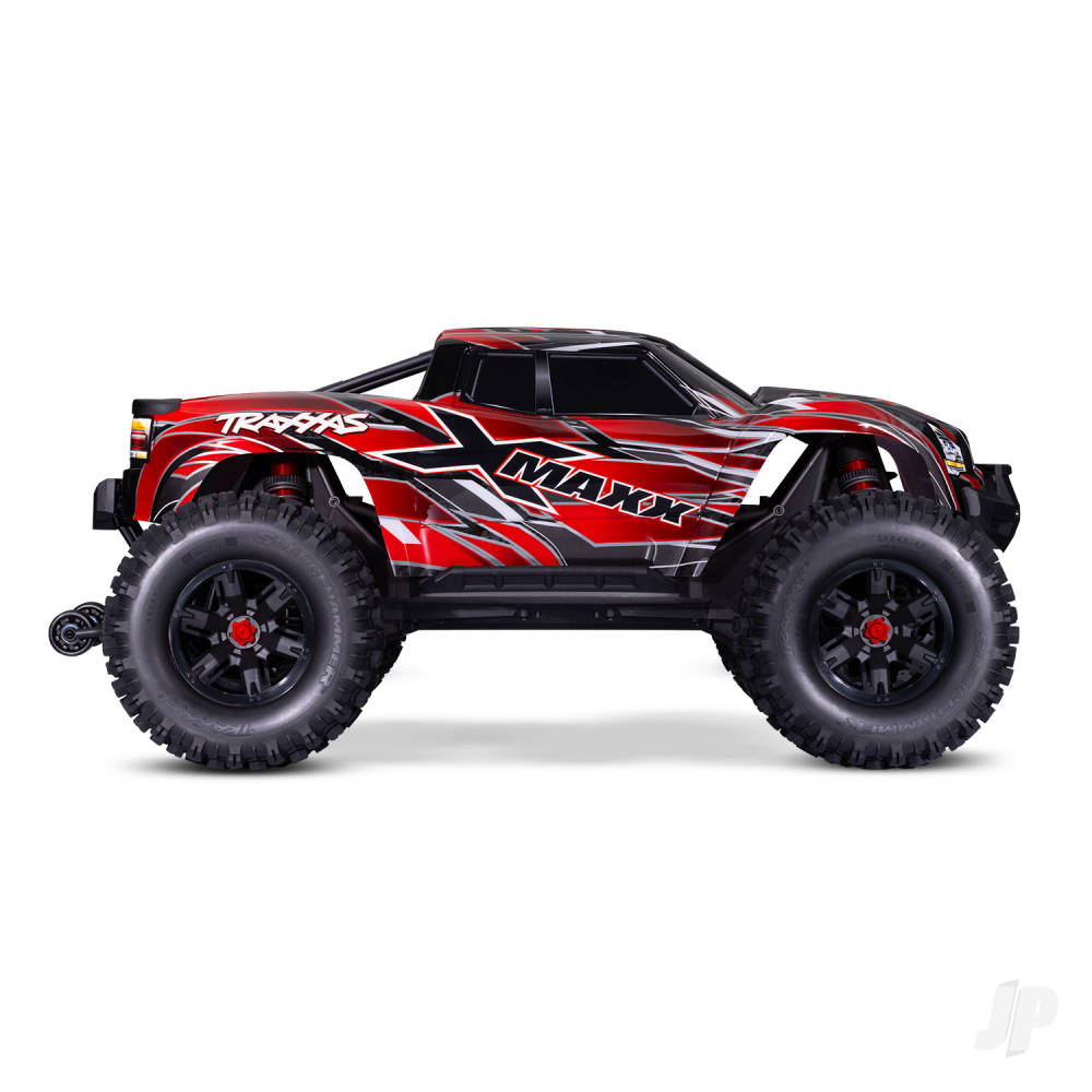 Traxxas X-Maxx Belted 1:6 8S 4WD Electric Monster Truck, Red (TRX77096-4-RED)