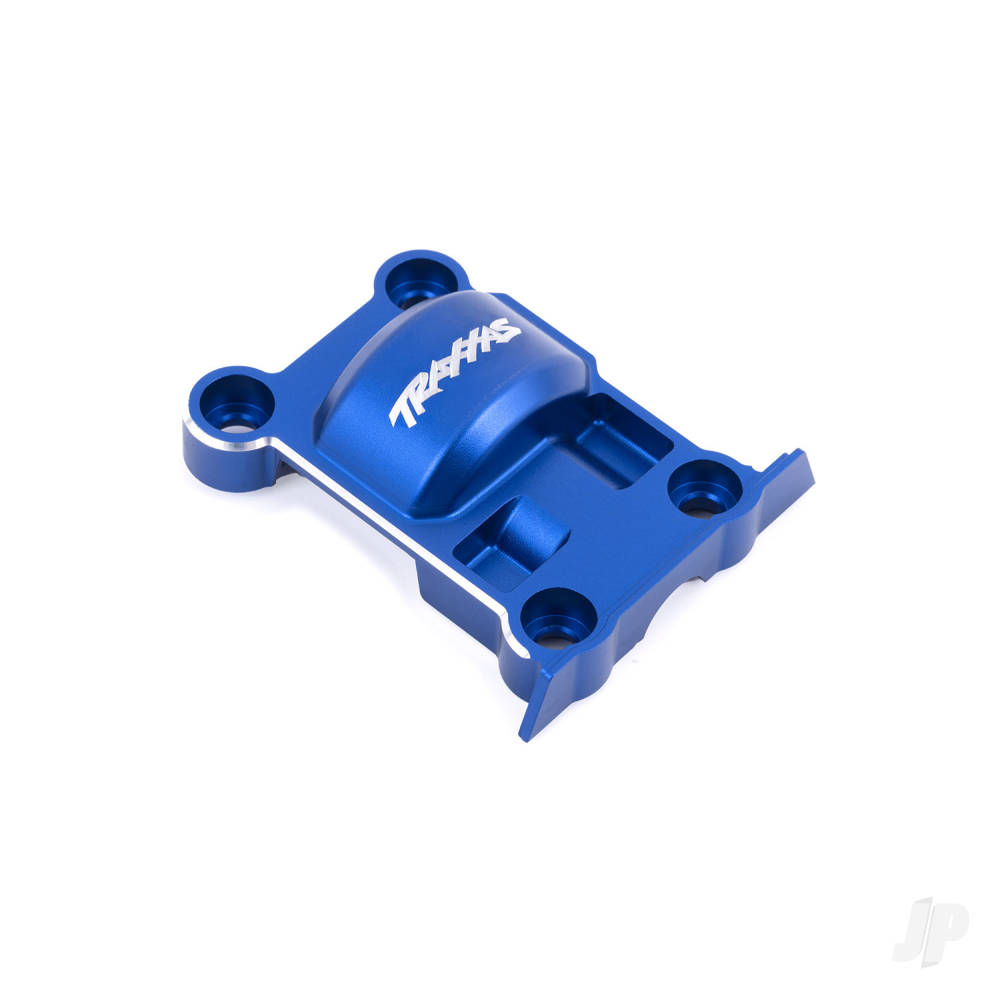 Traxxas Cover, gear (blue-anodised 6061-T6 aluminium) TRX7787-BLUE