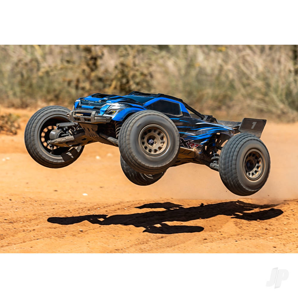 Traxxas XRT 1:6 8S 4WD Electric Race Truck, Blue (+ TQi 2-ch, VXL-8s, Veli - TRX78086-4-BLUE 43