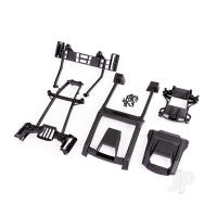 Traxxas Body support (includes front mount & rear latch, roof & hood skid pads)/ 3x12mm CS (19) (attaches to #7812 body) TRX7813