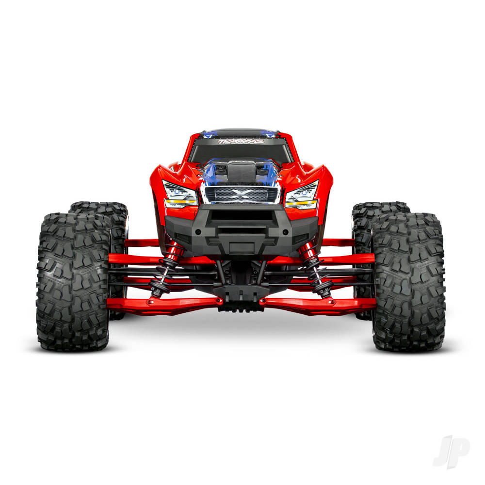 Traxxas Suspension kit, X-Maxx WideMaxx, red (includes front & rear suspen - TRX7895R 7