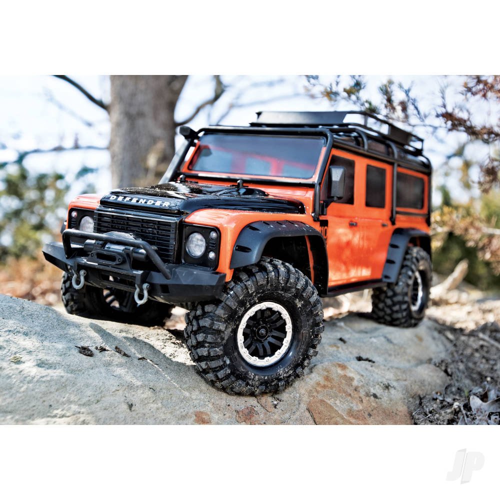 Traxxas Body, Land Rover Defender, adventure orange - TRX8011A