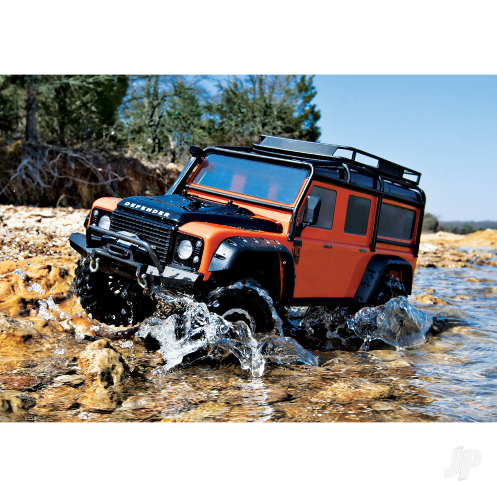 Traxxas Body, Land Rover Defender, adventure orange - TRX8011A