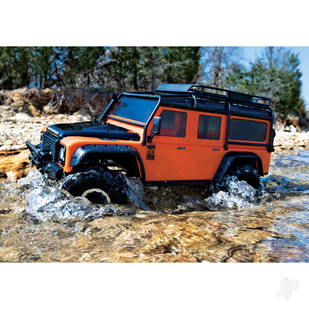 Traxxas Body, Land Rover Defender, adventure orange - TRX8011A