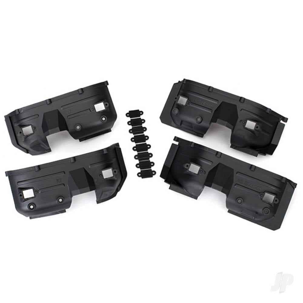 Traxxas Fenders, inner, Front & Rear (2 each) / rock light covers (8 pcs) TRX8018