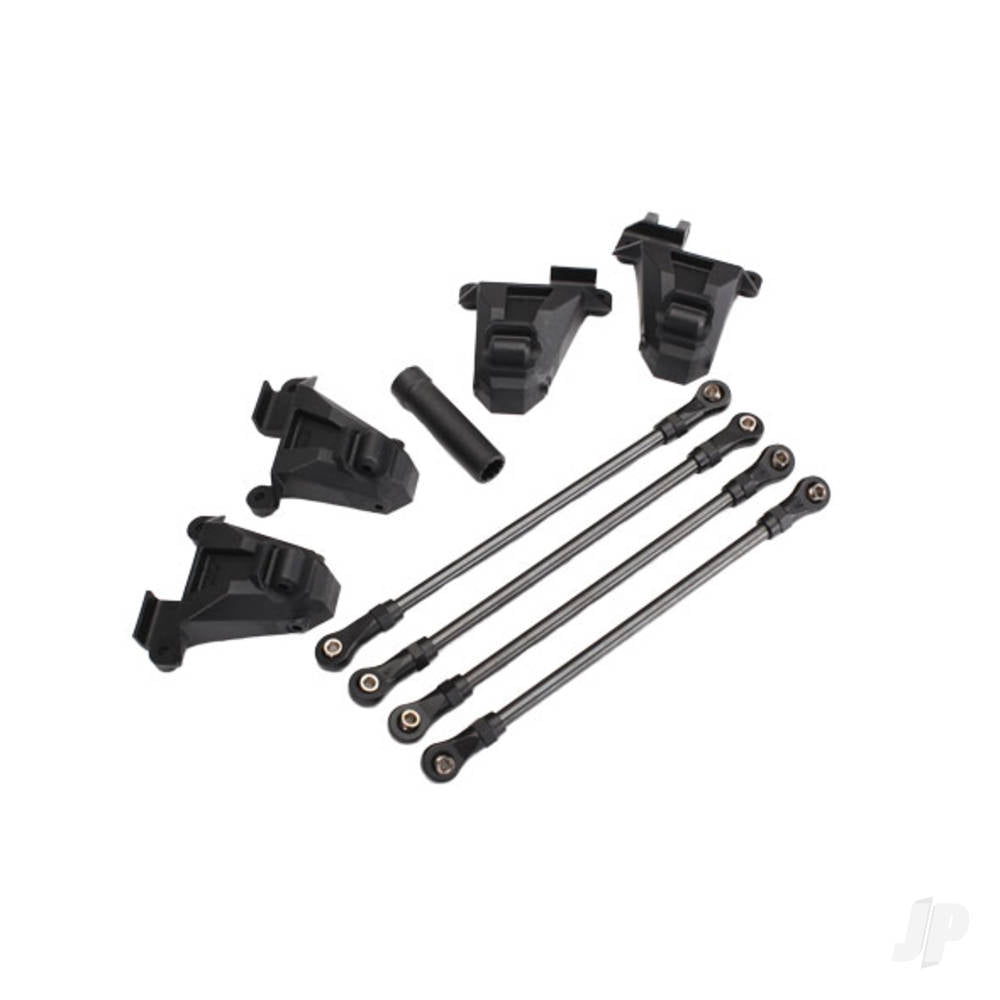 Traxxas Chassis conversion kit, TRX-4 (Short to Long wheelbase) (includes Rear upper & lower suspension links, Front & Rear shock towers, Long female half shaft) TRX8057