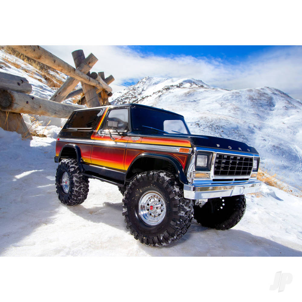 EX DISPLAY - Traxxas 1/10 Ford Bronco Ranger Trx4 Sunset Trx82046-4-Sun