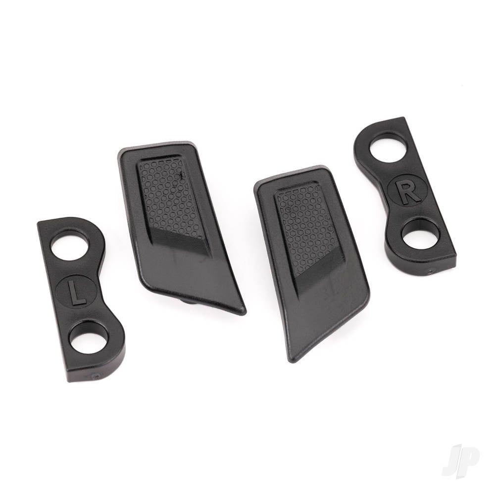 Traxxas Hood vents (left & right)/ retainers (left & right) (for clipless body mounting) (attaches to #8213 series bodies) TRX8212
