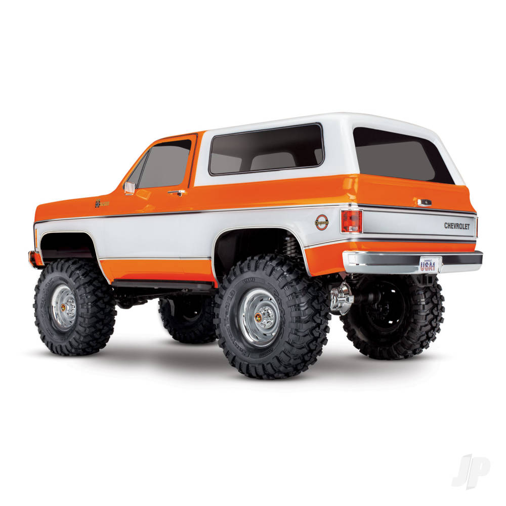 Traxxas TRX-4 1979 Chevrolet Blazer 1:10 4X4 Electric All-Terrain Crawler, Orange (TRX82276-4-ORNG)