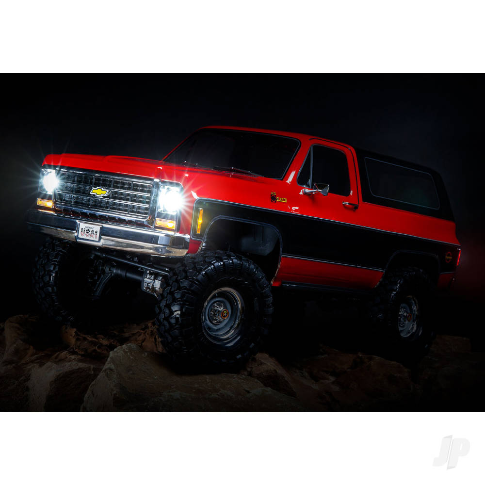 Traxxas TRX-4 1979 Chevrolet Blazer 1:10 4X4 Electric All-Terrain Crawler, Orange (TRX82276-4-ORNG)