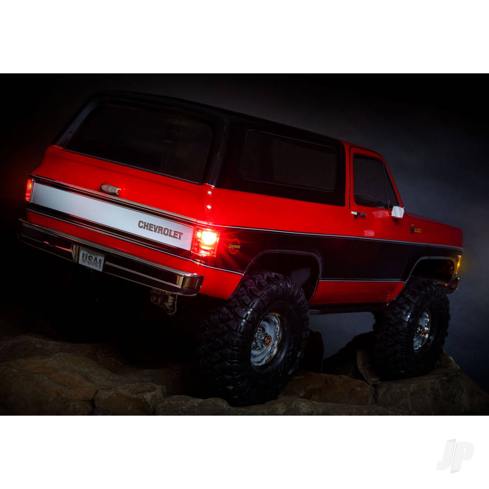 Traxxas TRX-4 1979 Chevrolet Blazer 1:10 4X4 Electric All-Terrain Crawler, Orange (TRX82276-4-ORNG)