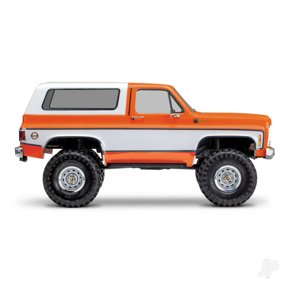 Traxxas TRX-4 1979 Chevrolet Blazer 1:10 4X4 Electric All-Terrain Crawler, Orange (TRX82276-4-ORNG)