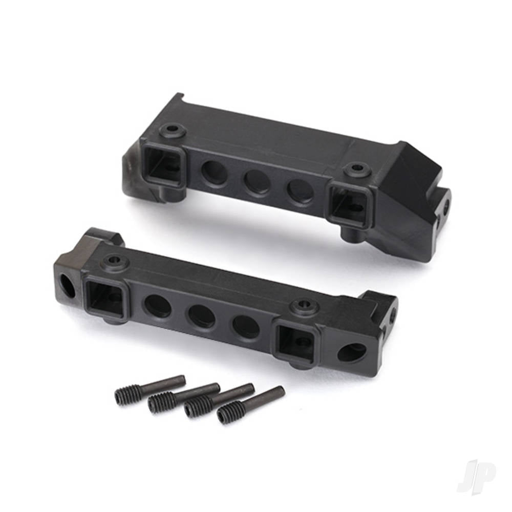 Traxxas Bumper mounts, Front & Rear / screw pins (4 pcs) TRX8237