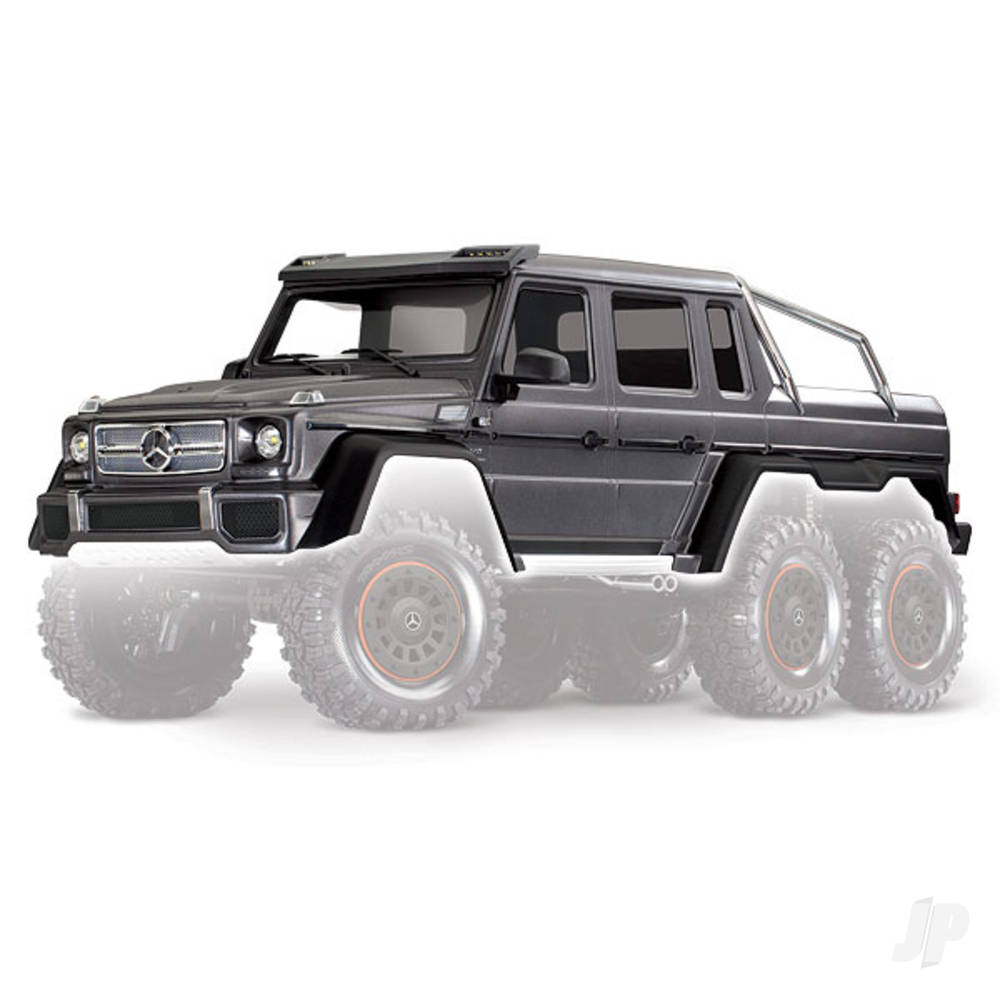 Traxxas Body, Mercedes-Benz G 63, Matte Metallic Graphite TRX8825X