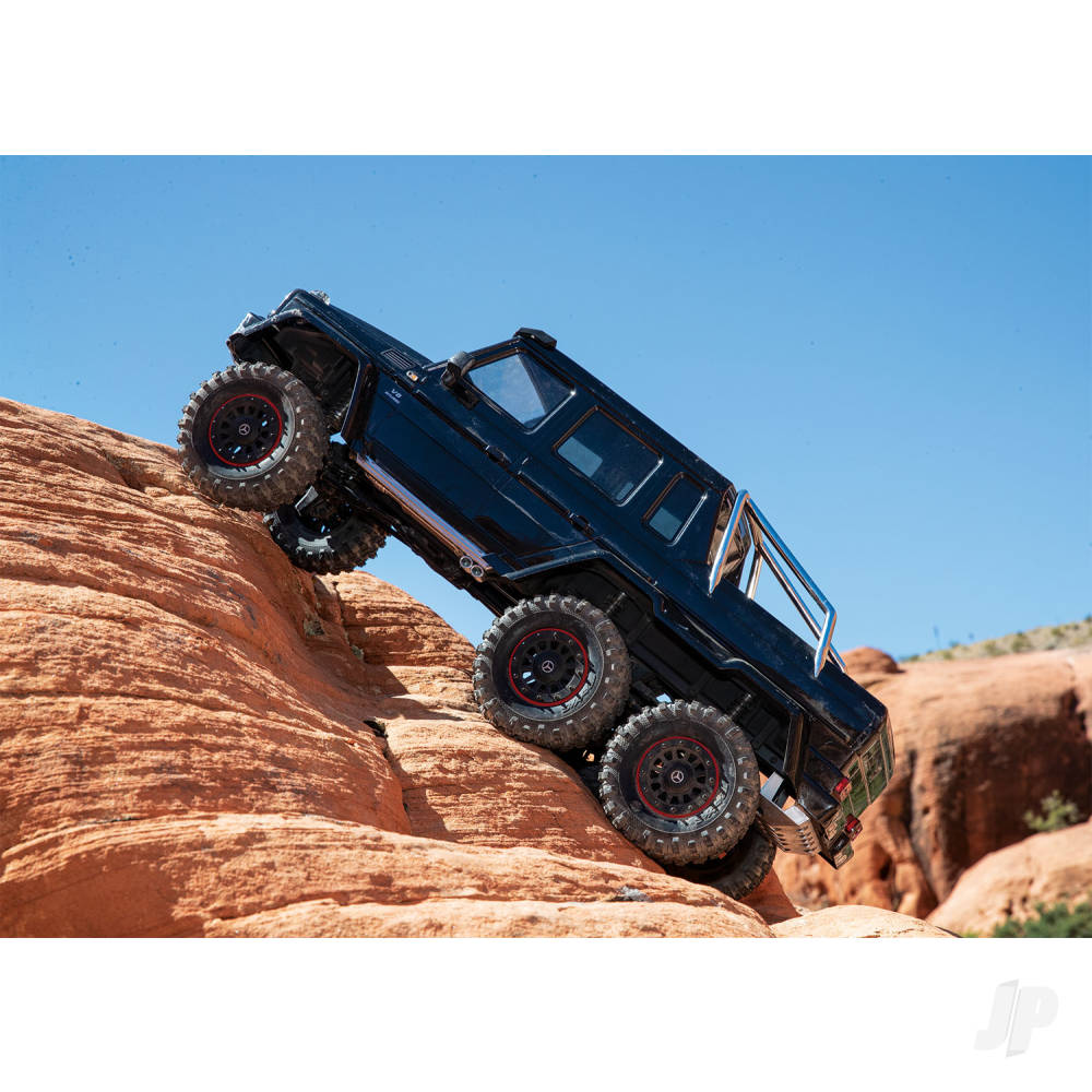 Traxxas TRX-6 Mercedes-Benz G 63 AMG XL-5 1:10 6X6 RTD Scale & Trail Crawler, Black (TRX88296-4-BLK)