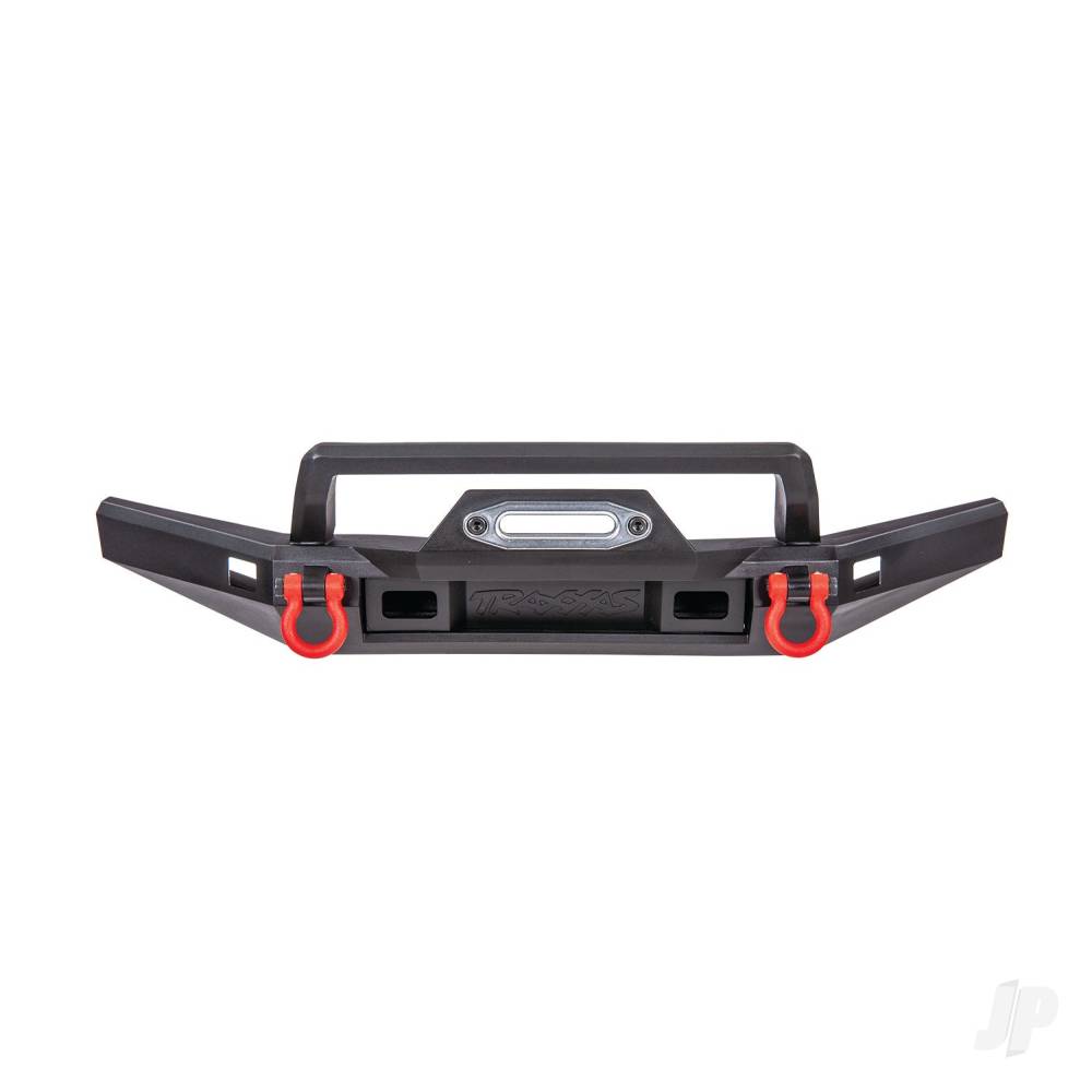 Traxxas Bumper, front, winch, TRX-4 Sport (includes bumper mount, D-Rings, fairlead, hardware) (fits TRX-4 Sport with 8855 winch) (191mm wide) TRX8866