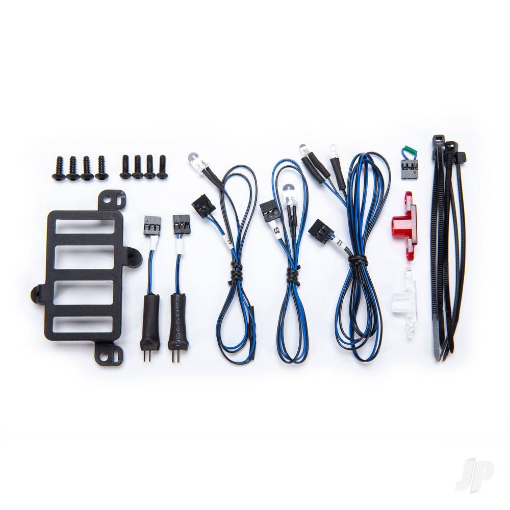 Traxxas Installation kit, Pro Scale Advanced Lighting Control System, TRX-4 Mercedes-Benz G 500 & G 63 (includes mount, rear bumper lens, turn signal, reverse light & fog light harnesses, hardware) TRX8893