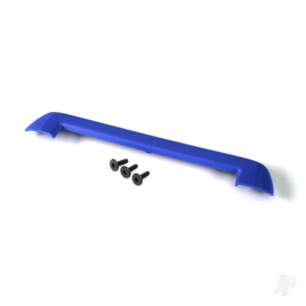Traxxas Tailgate protector, Blue / 3x15mm flat-head screw (4 pcs) TRX8912X