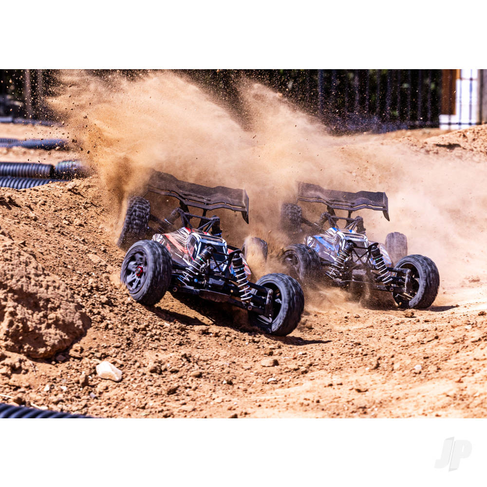 Jato 4X4 BL-2S 1:8 4WD RTR Racing Buggy, Black (+ TQ 2-ch, BL-2S, 3300kV, Clipless Body)