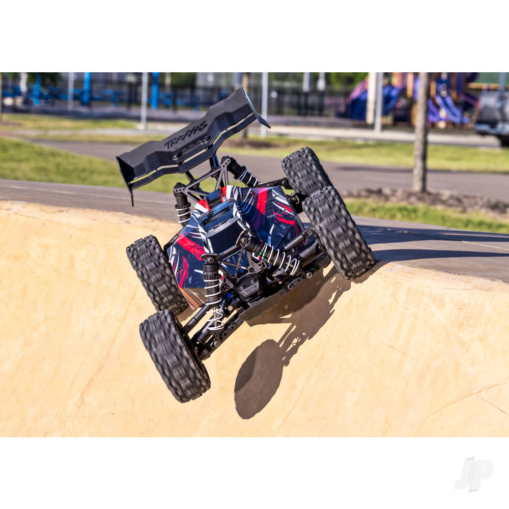 Jato 4X4 BL-2S 1:8 4WD RTR Racing Buggy, Black (+ TQ 2-ch, BL-2S, 3300kV, Clipless Body)