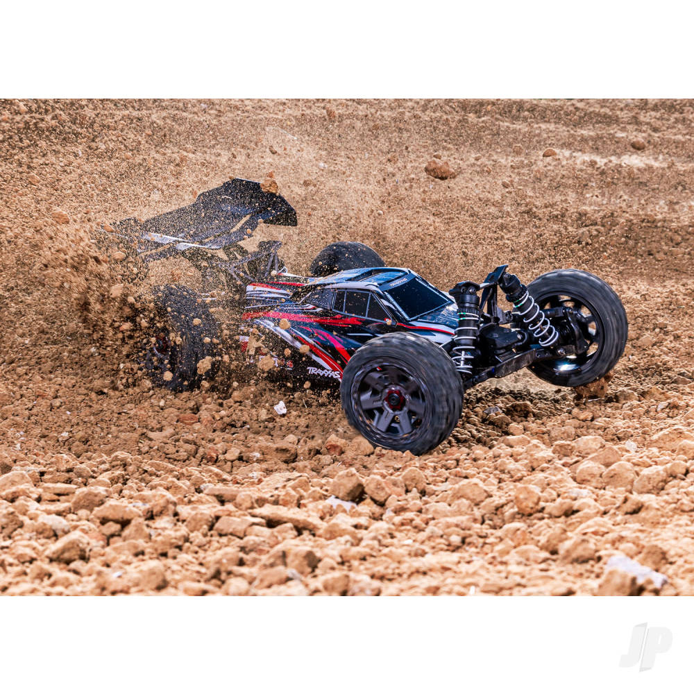 Jato 4X4 BL-2S 1:8 4WD RTR Racing Buggy, Black (+ TQ 2-ch, BL-2S, 3300kV, Clipless Body)