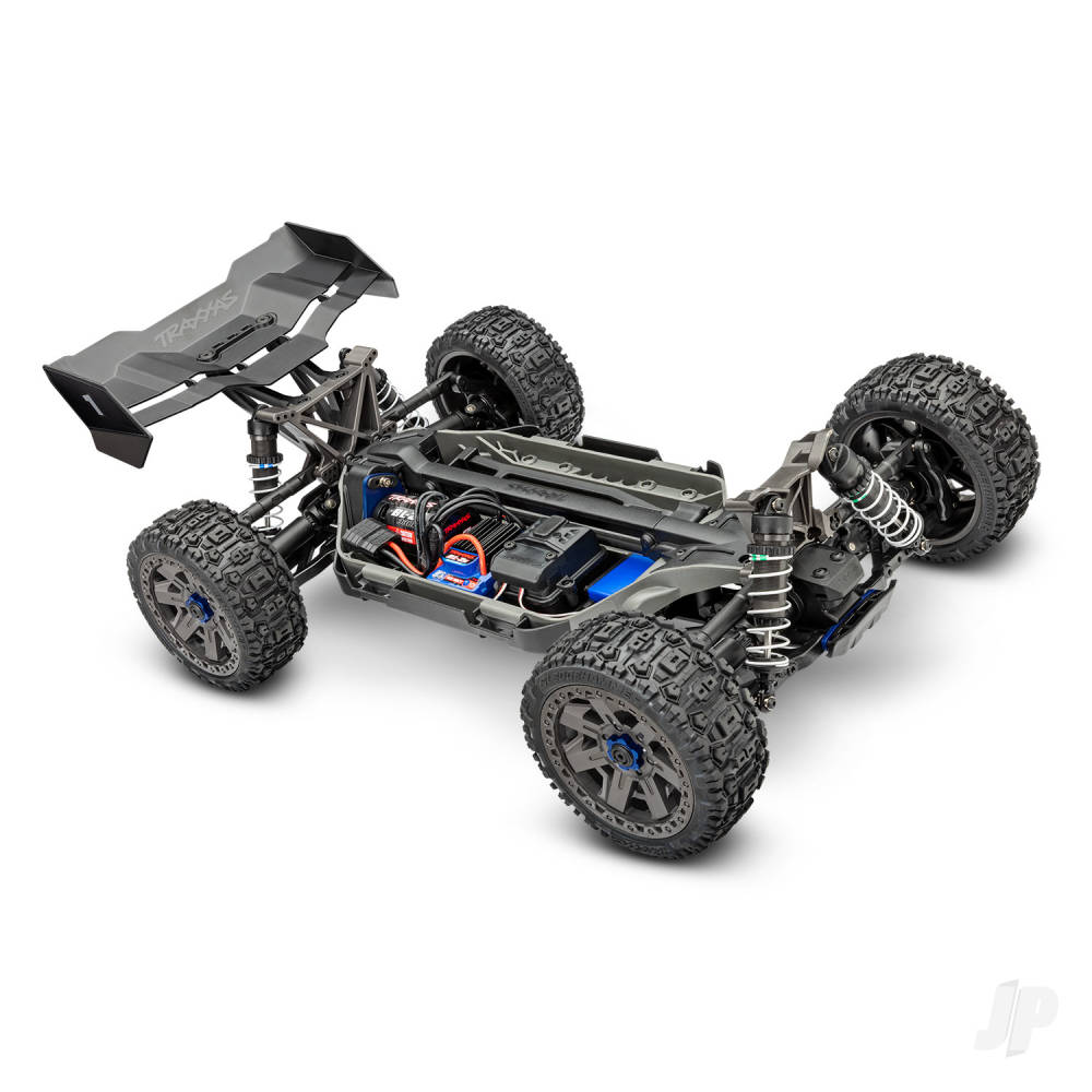 Jato 4X4 BL-2S 1:8 4WD RTR Racing Buggy, Black (+ TQ 2-ch, BL-2S, 3300kV, Clipless Body)