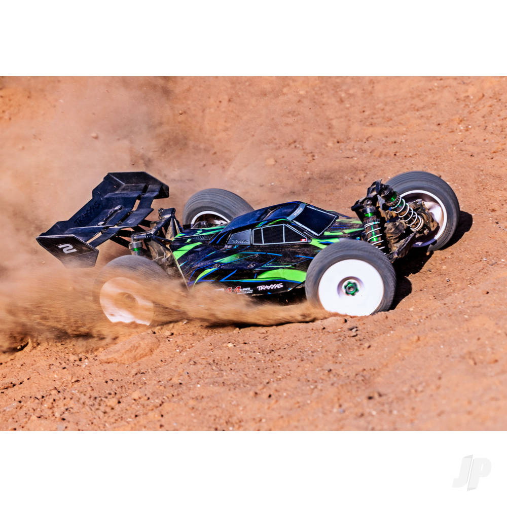 Traxxas Jato 4X4 VXL 1:8 4WD RTR Racing Buggy, Green